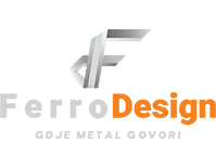 Metal Dizajn Logo